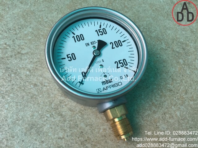 Afriso Pressure Gauge 0~250mbar (6)